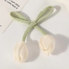 Wholesale of Korean-style flower buds, tulip flower hair clips, hair strings, clothing accessories, clothing bags, accessories and auxiliary materials from manufacturers Specification image